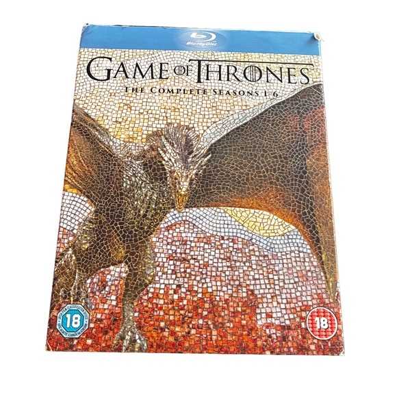Game of Thrones Seasons 1–6 Blu-ray Complete Discs Missing Some Booklets - Picture 2 of 3